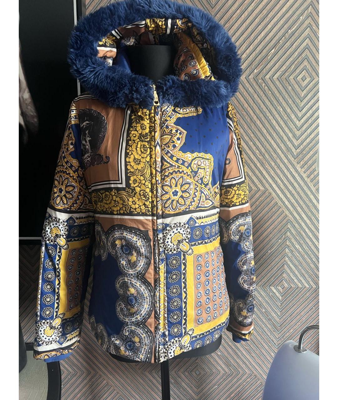 LOVE MOSCHINO Мульти синтетическая куртка, фото 5