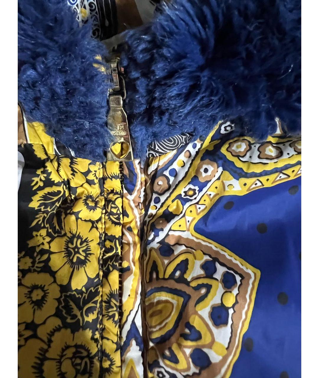 LOVE MOSCHINO Мульти синтетическая куртка, фото 4