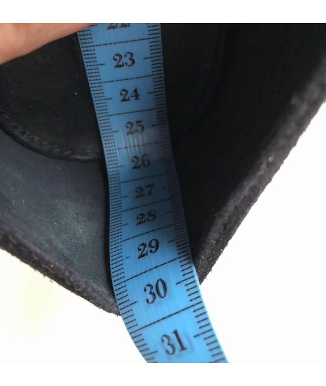 PRADA Черные замшевые эспадрильи, фото 7