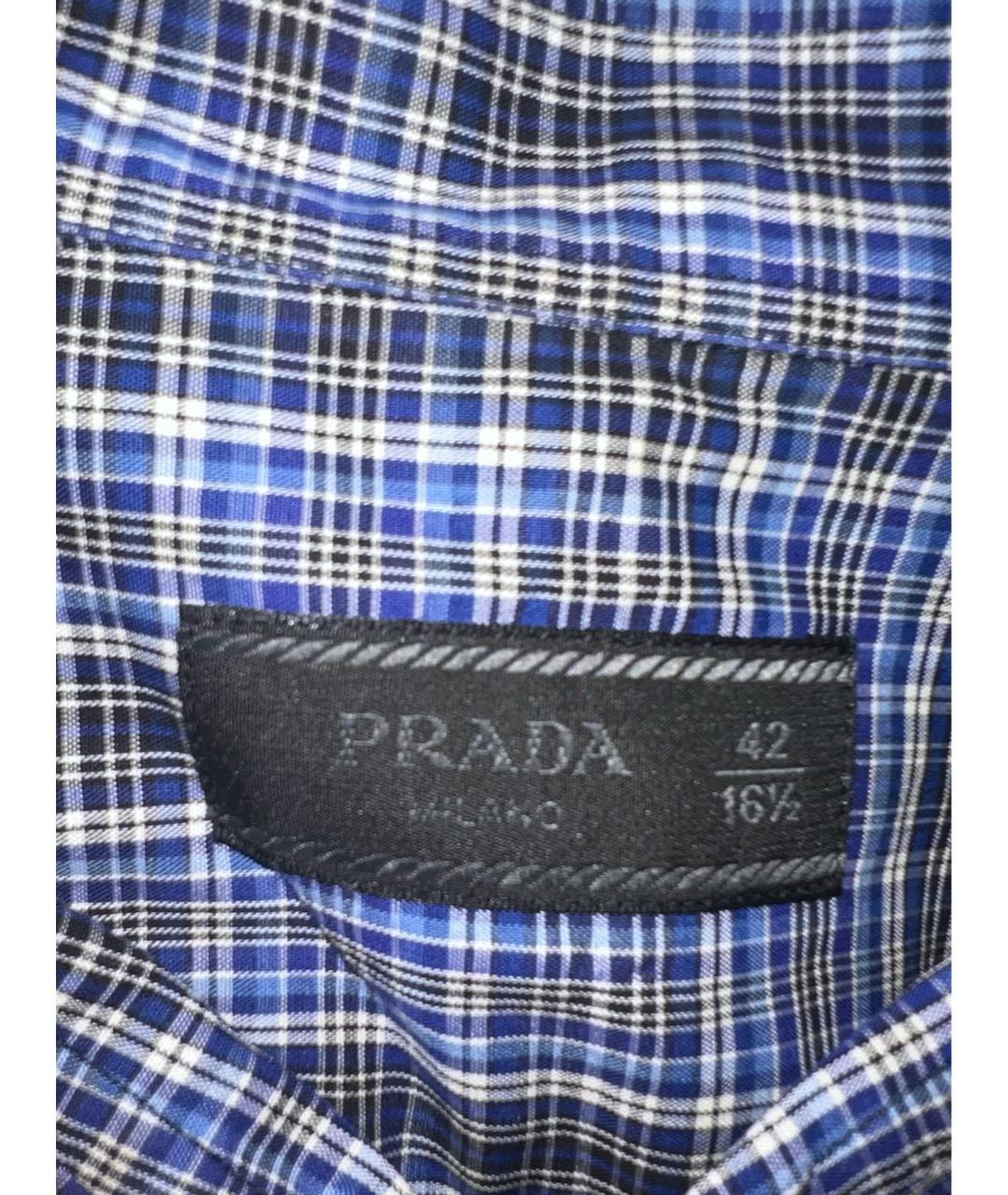 PRADA Хлопковая кэжуал рубашка, фото 3