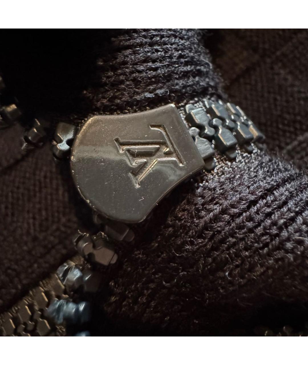 LOUIS VUITTON Темно-синий шерстяной джемпер / свитер, фото 4