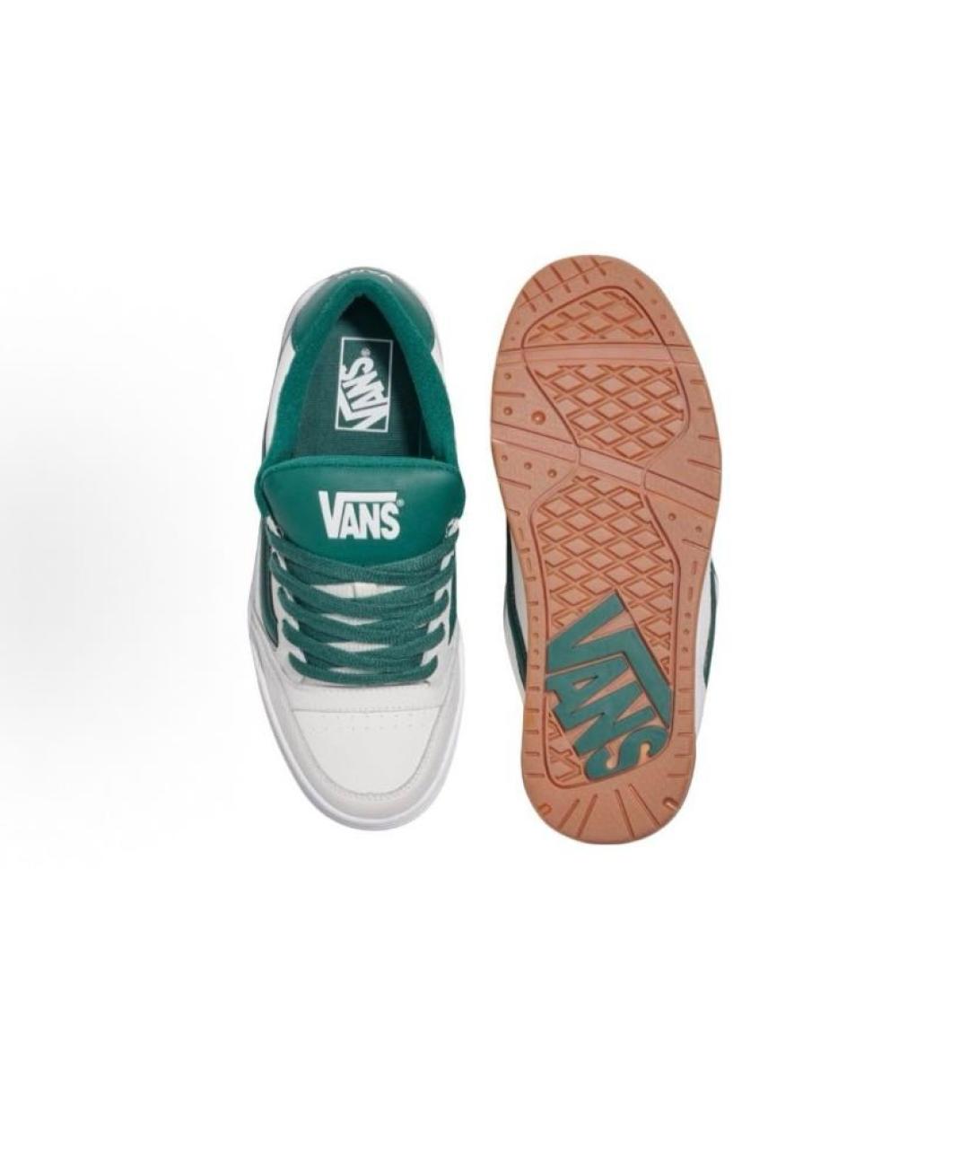 VANS Белые кожаные кроссовки, фото 5