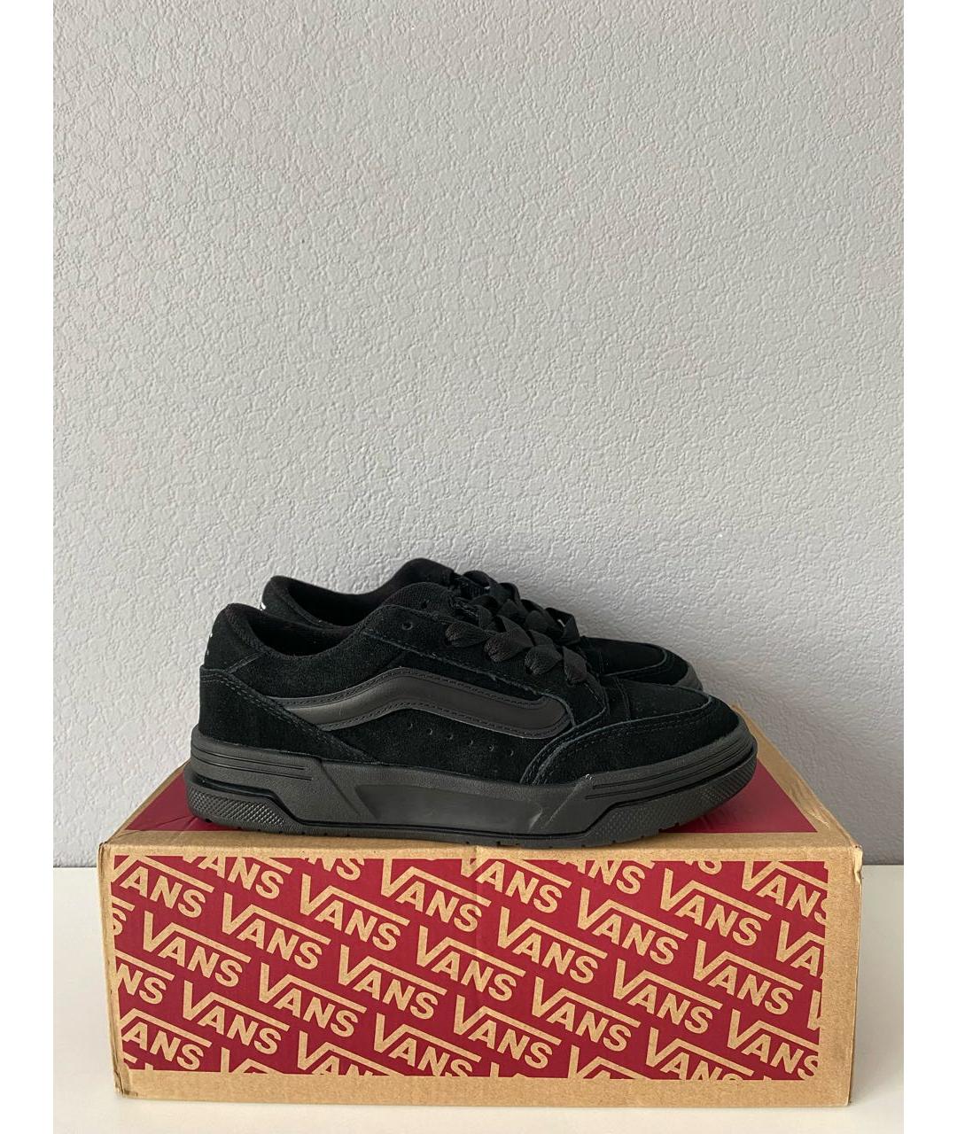 VANS Черные замшевые кроссовки, фото 4