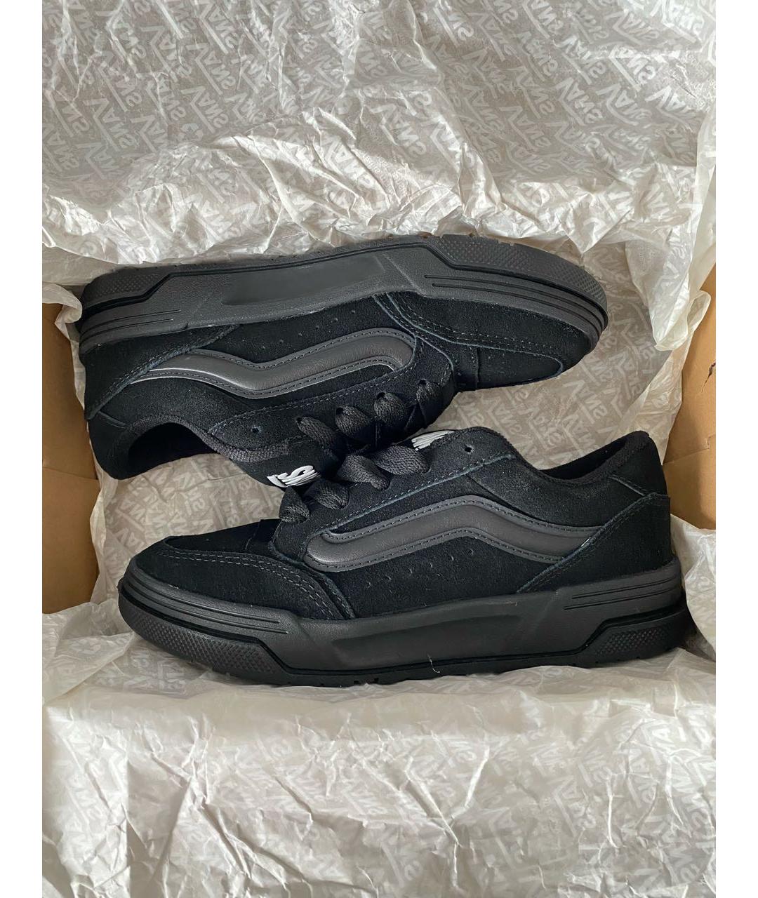 VANS Черные замшевые кроссовки, фото 2