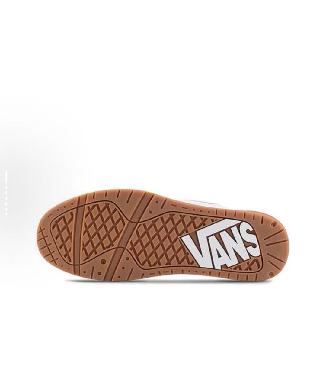 VANS Белые кожаные кроссовки, фото 5