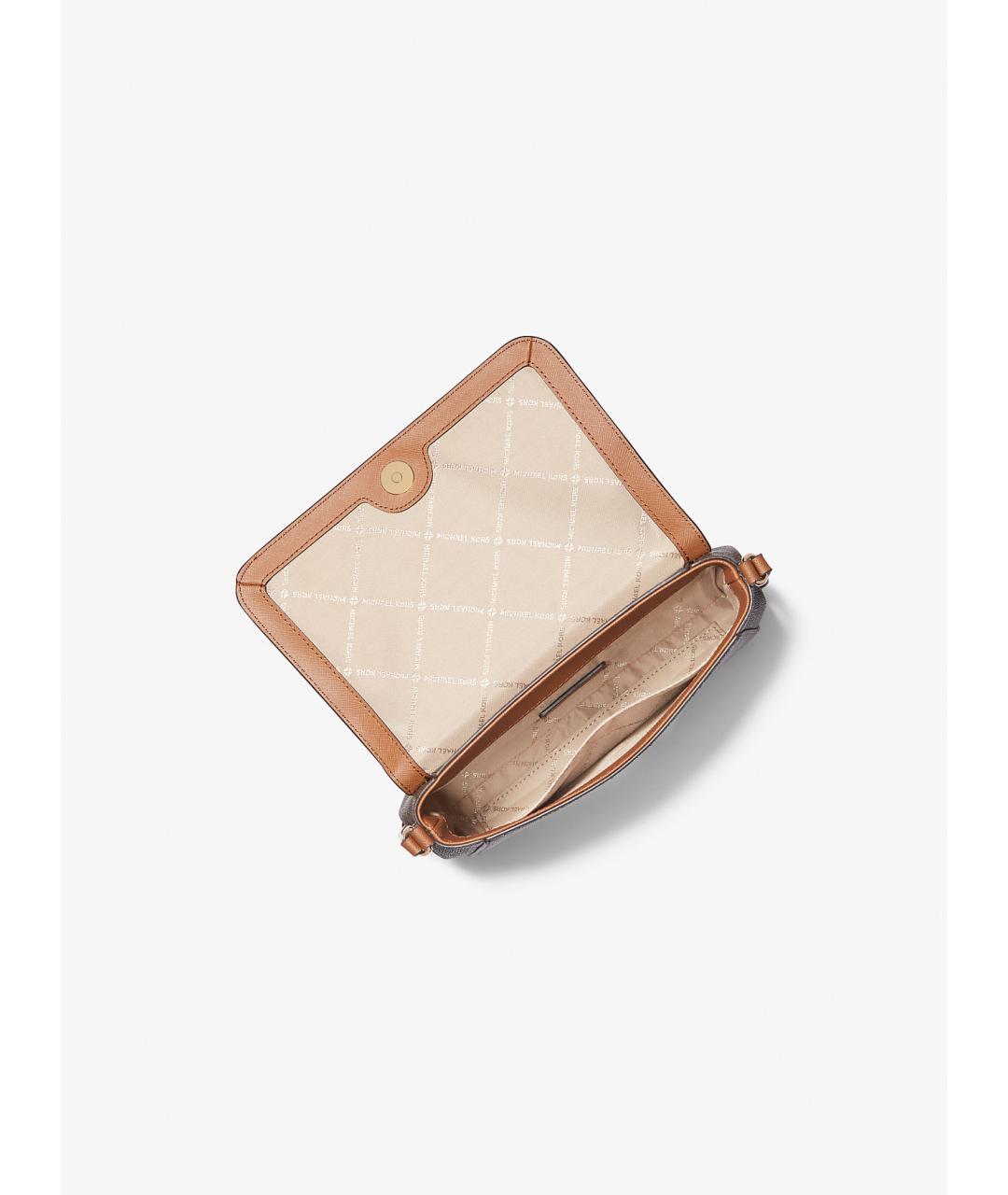 MICHAEL KORS Коричневая сумка через плечо, фото 3