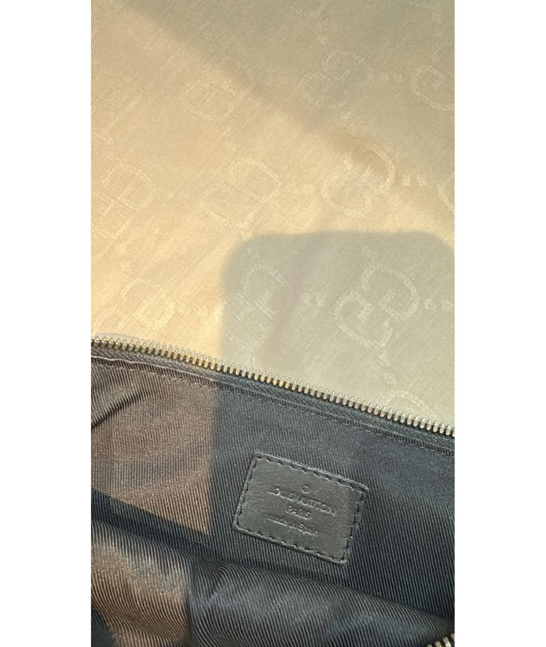 LOUIS VUITTON Черная сумка на плечо, фото 5