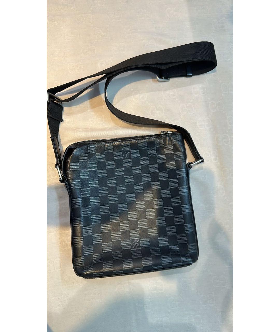 LOUIS VUITTON Черная сумка на плечо, фото 2