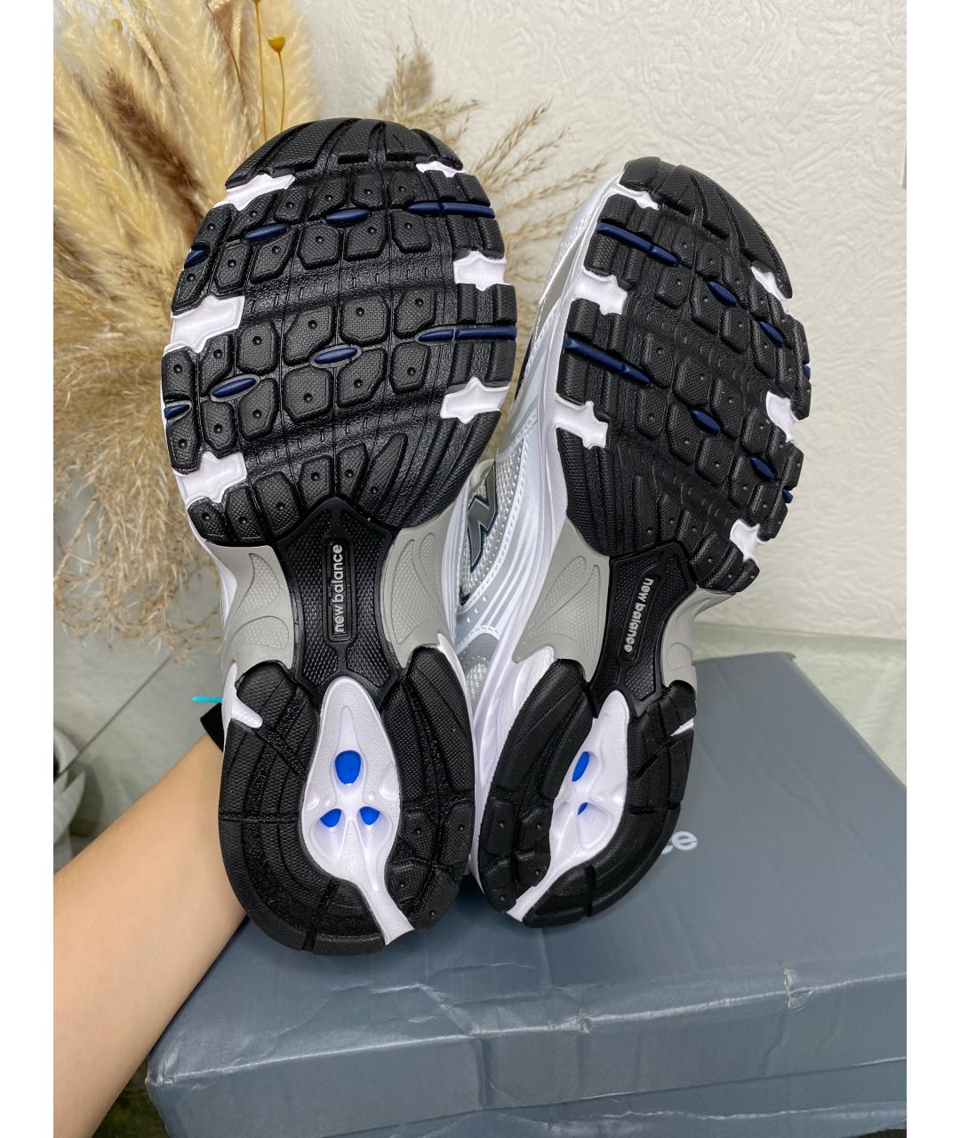 NEW BALANCE Белые текстильные кроссовки, фото 7