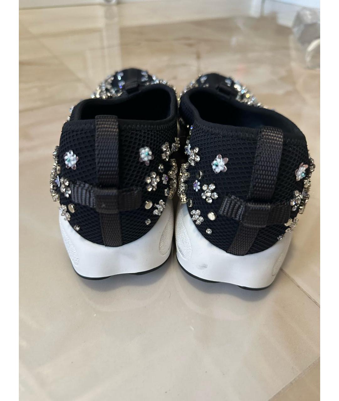 CHRISTIAN DIOR Черные слипоны, фото 4