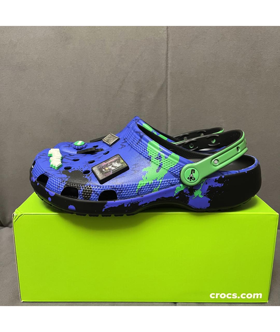 CROCS Синие сабо, фото 3