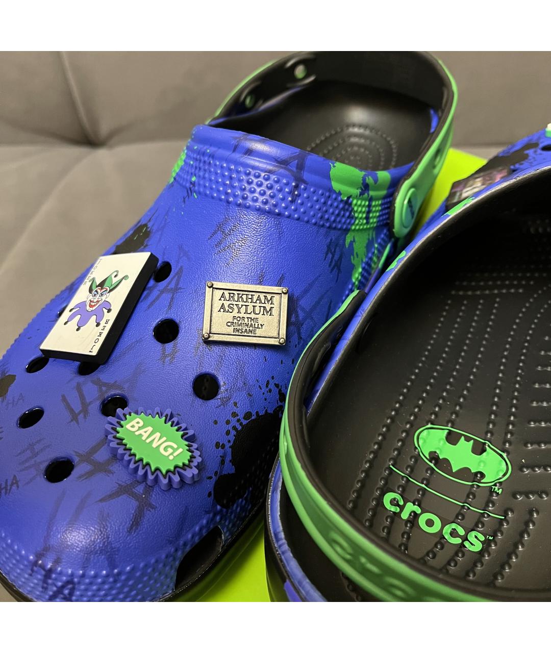 CROCS Синие сабо, фото 6