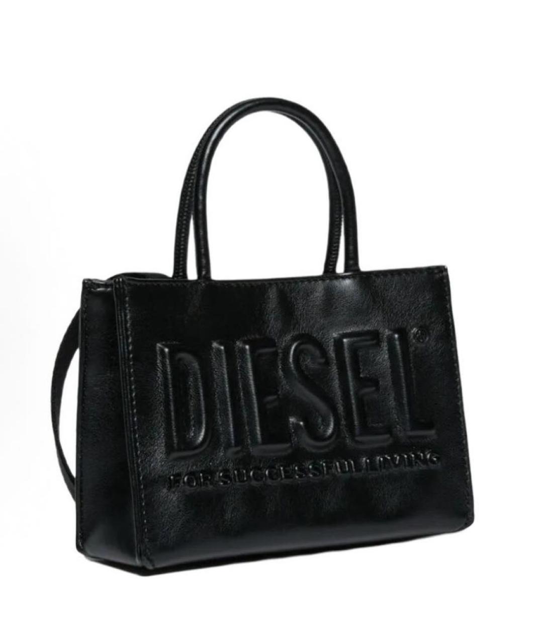 DIESEL Черная сумка тоут, фото 2