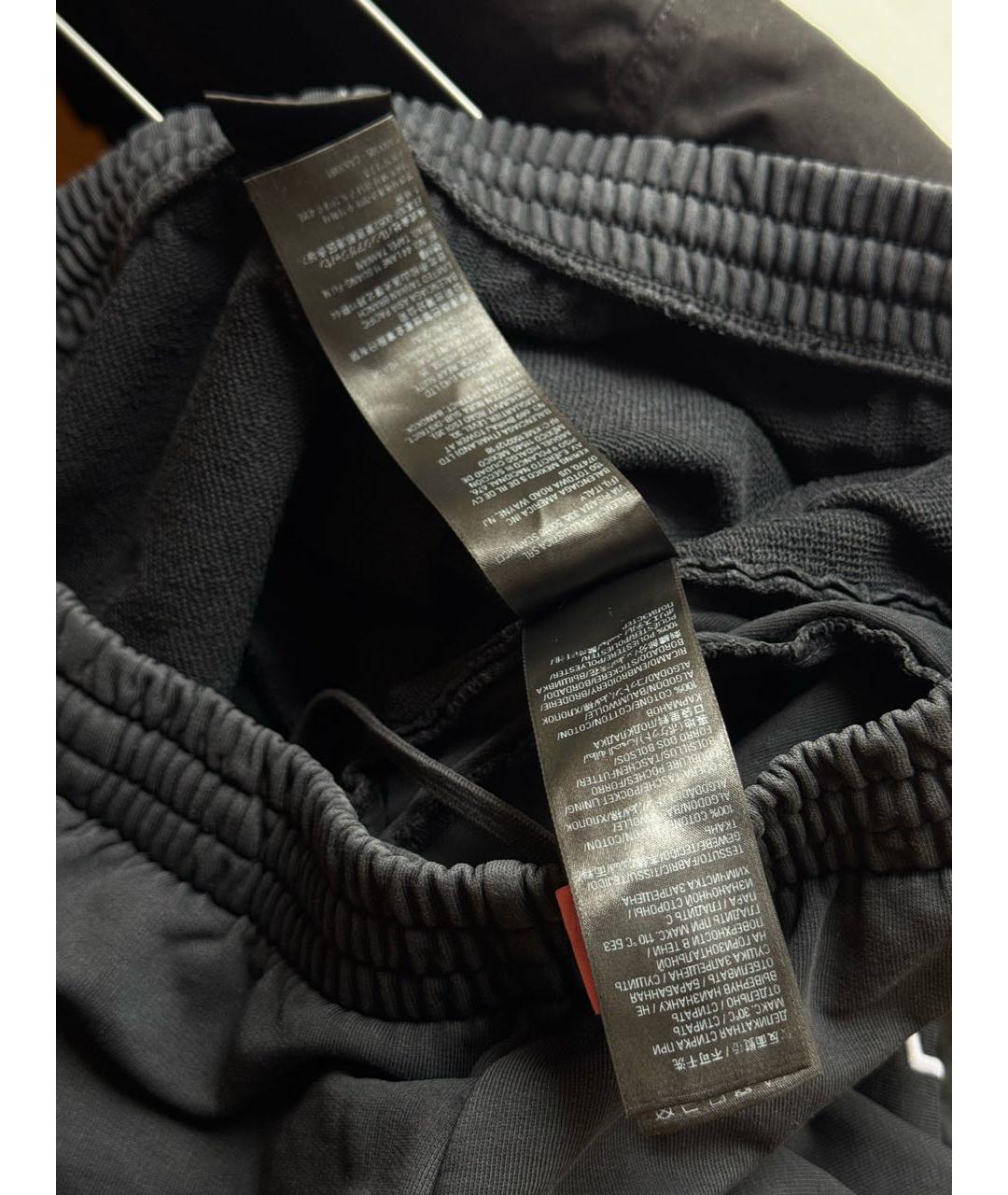 BALENCIAGA Темно-синие хлопковые повседневные брюки, фото 5