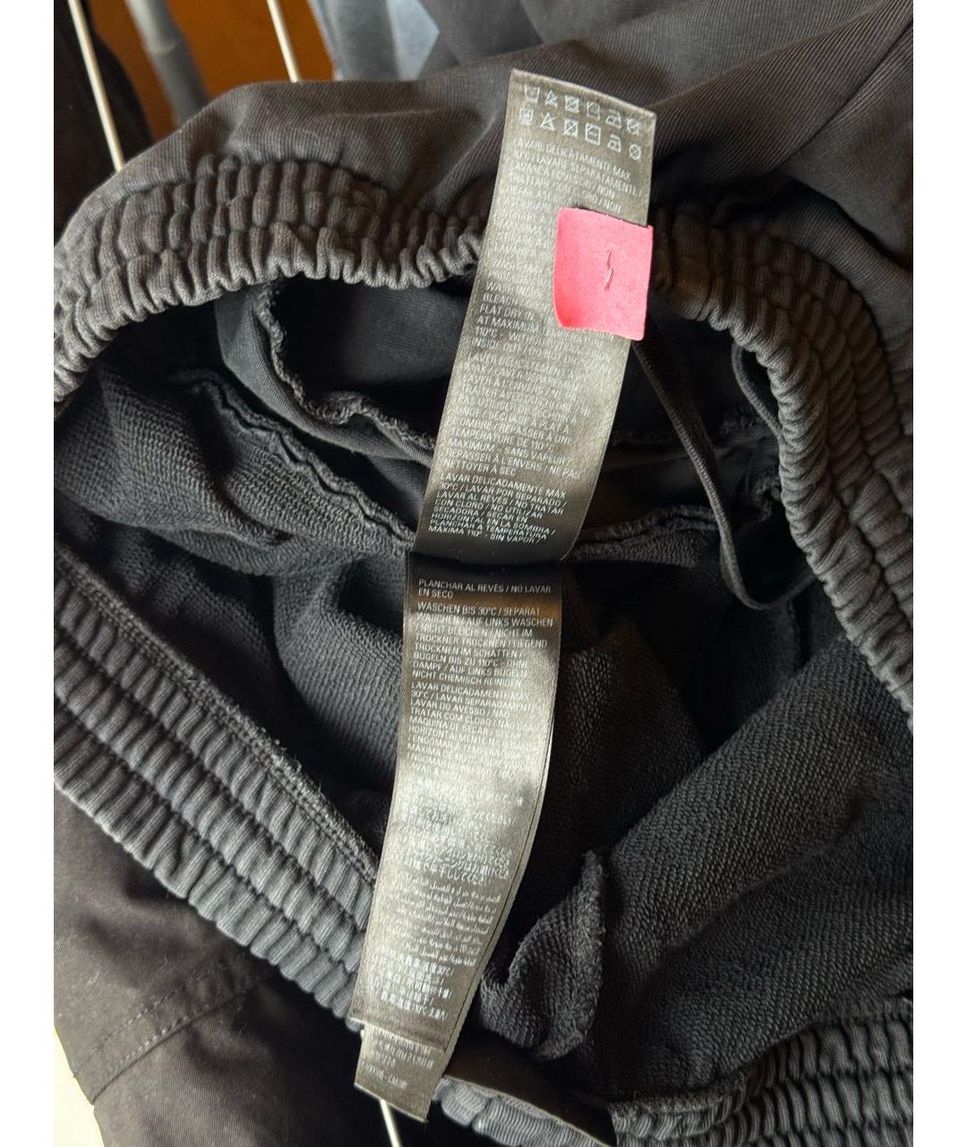 BALENCIAGA Темно-синие хлопковые повседневные брюки, фото 4