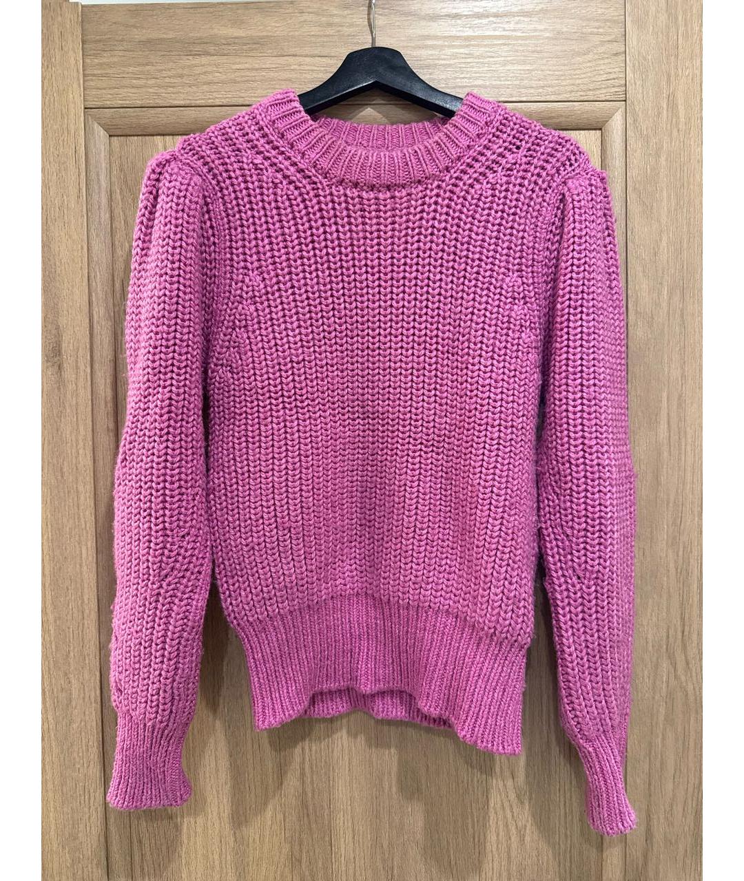 ISABEL MARANT ETOILE Фуксия шерстяной джемпер / свитер, фото 6