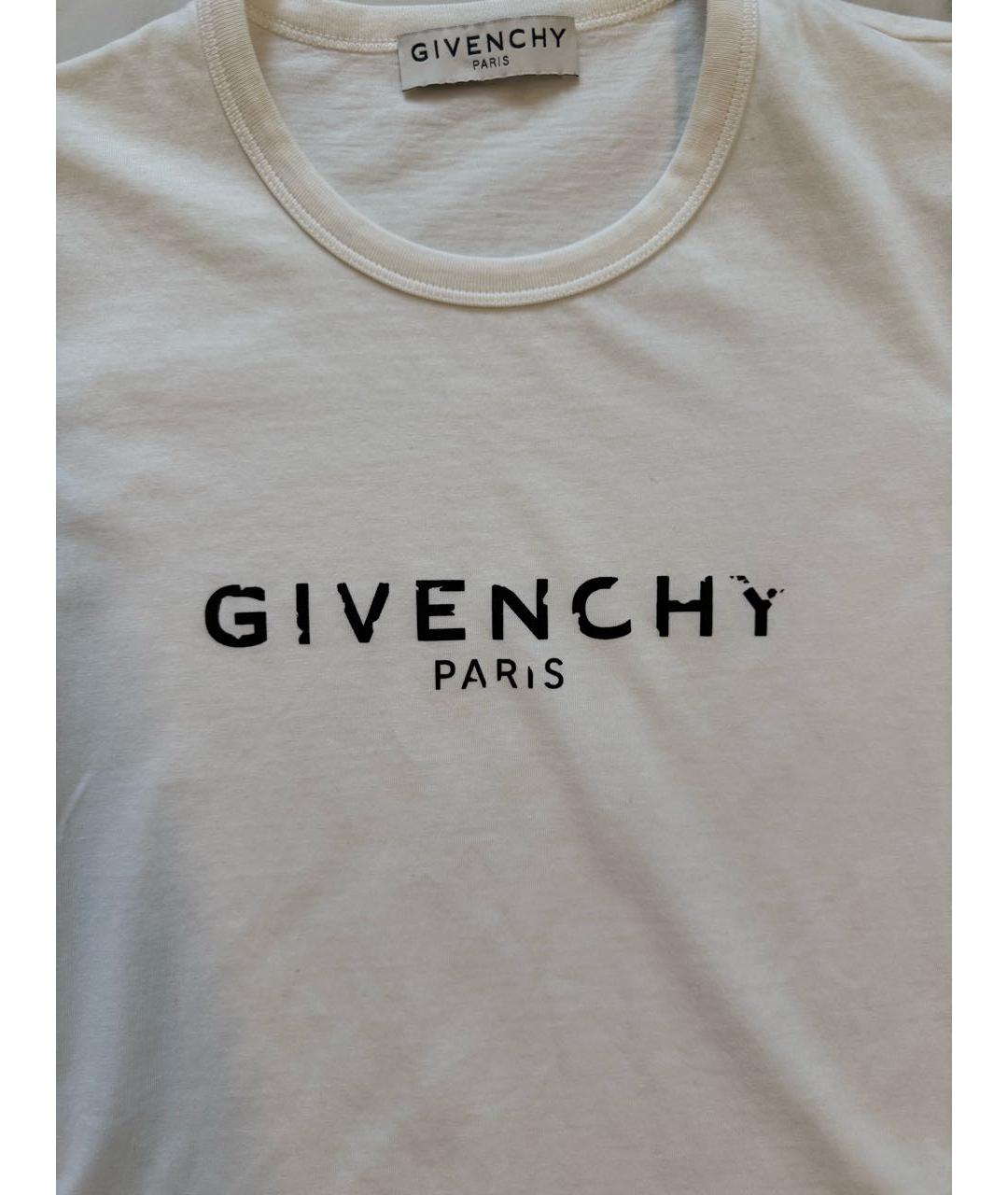 GIVENCHY Белая футболка, фото 3