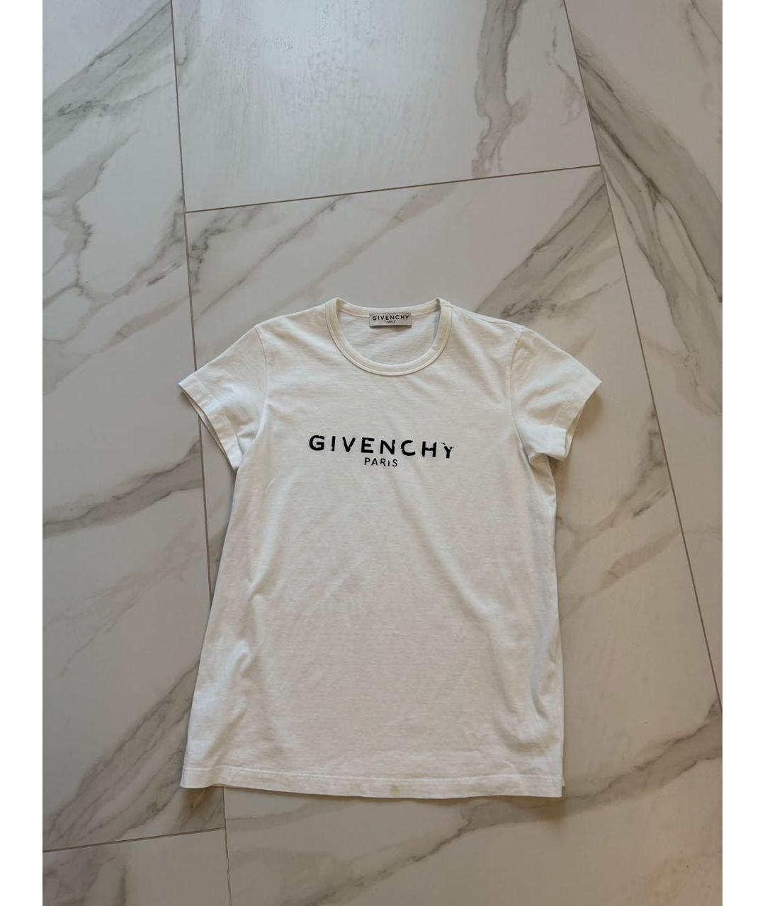 GIVENCHY Белая футболка, фото 5