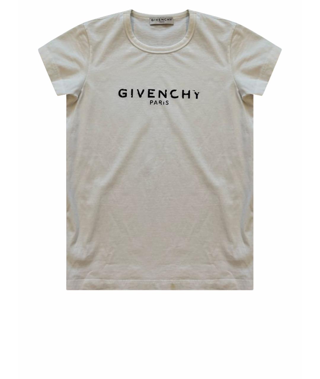 GIVENCHY Белая футболка, фото 1