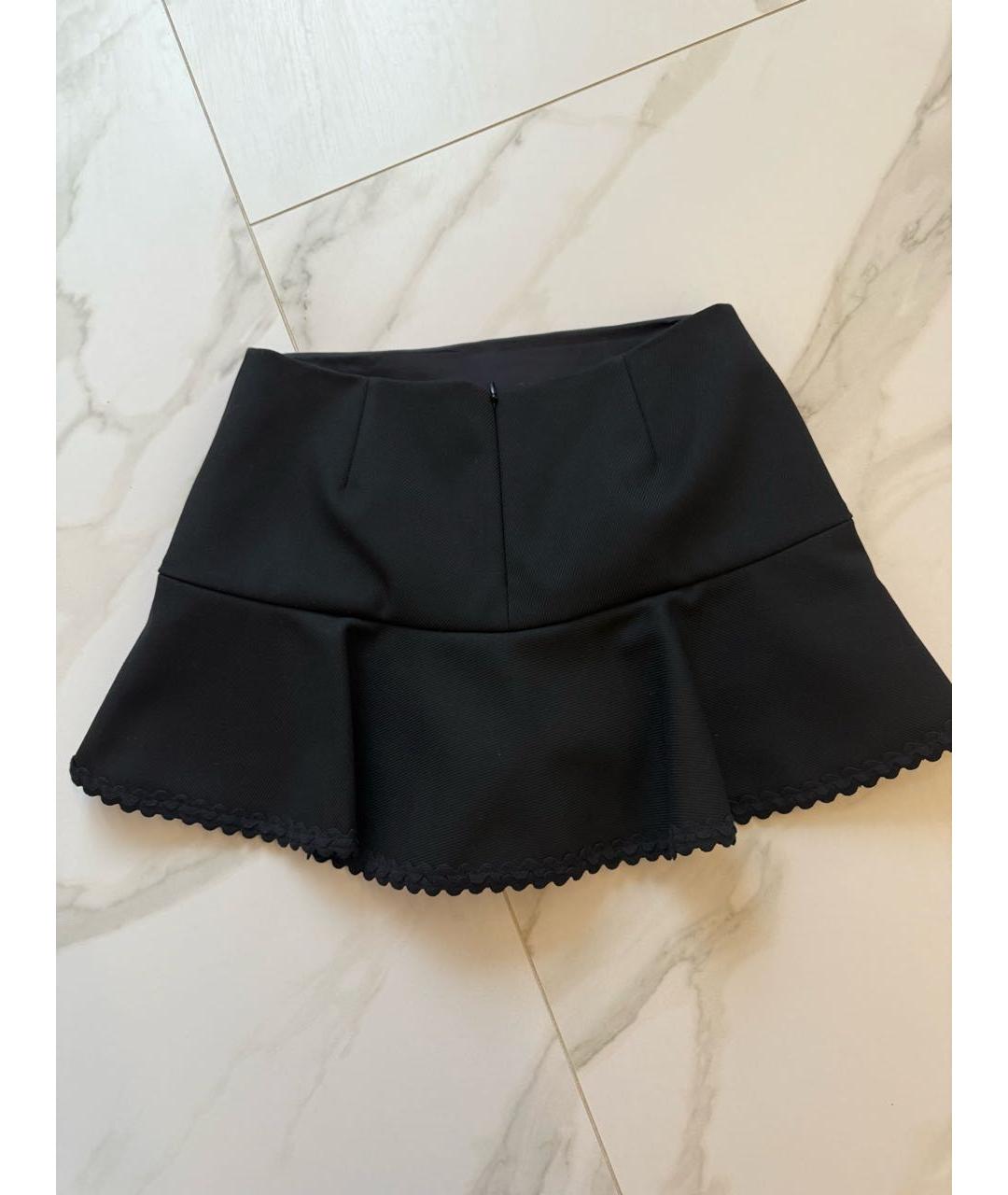 RED VALENTINO Черная юбка-шорты, фото 2