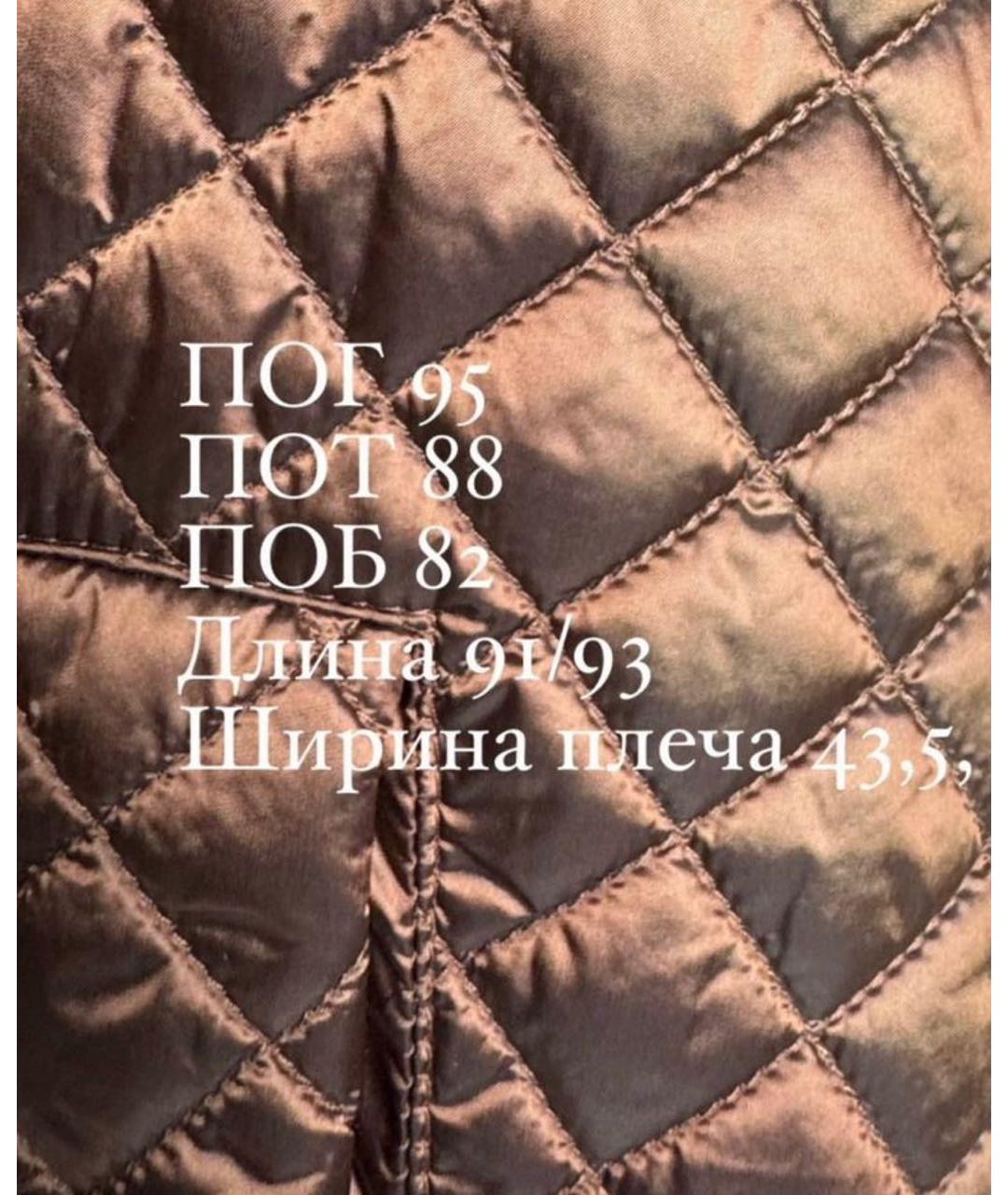 MAX MARA Коричневый жилет, фото 5