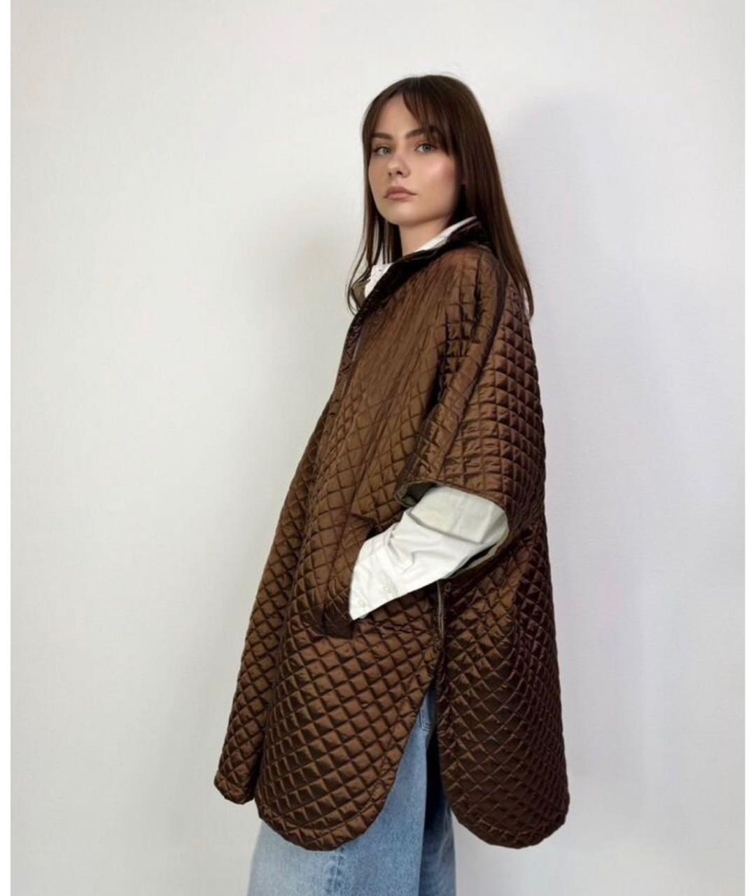 MAX MARA Коричневый жилет, фото 7