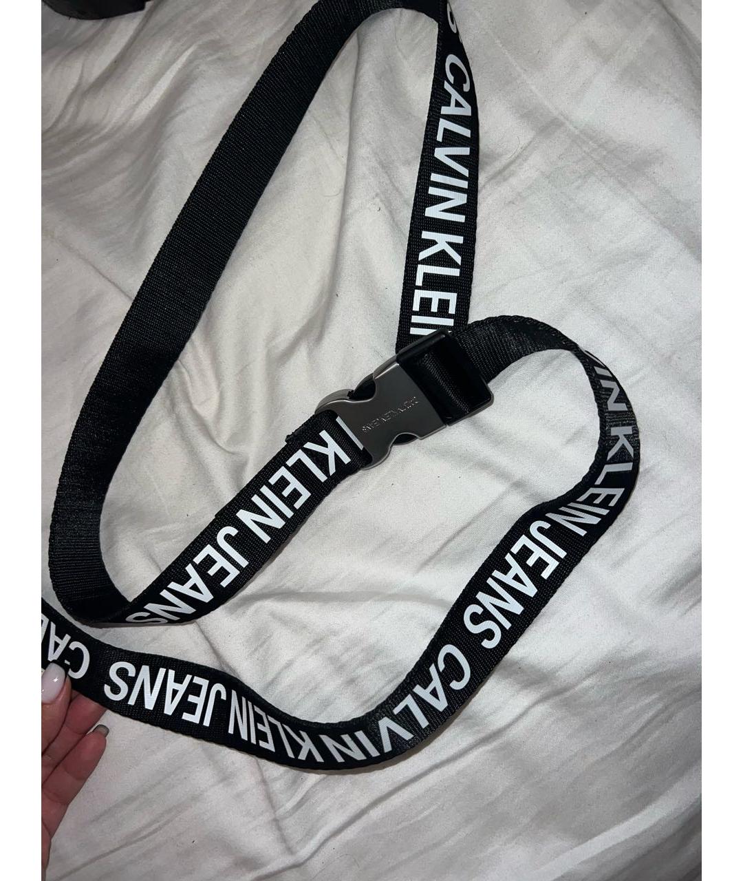 CALVIN KLEIN Черный ремень, фото 3