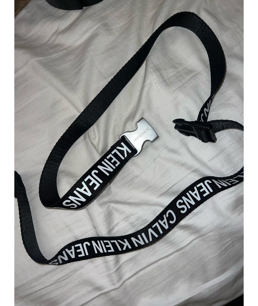 CALVIN KLEIN Черный ремень, фото 2
