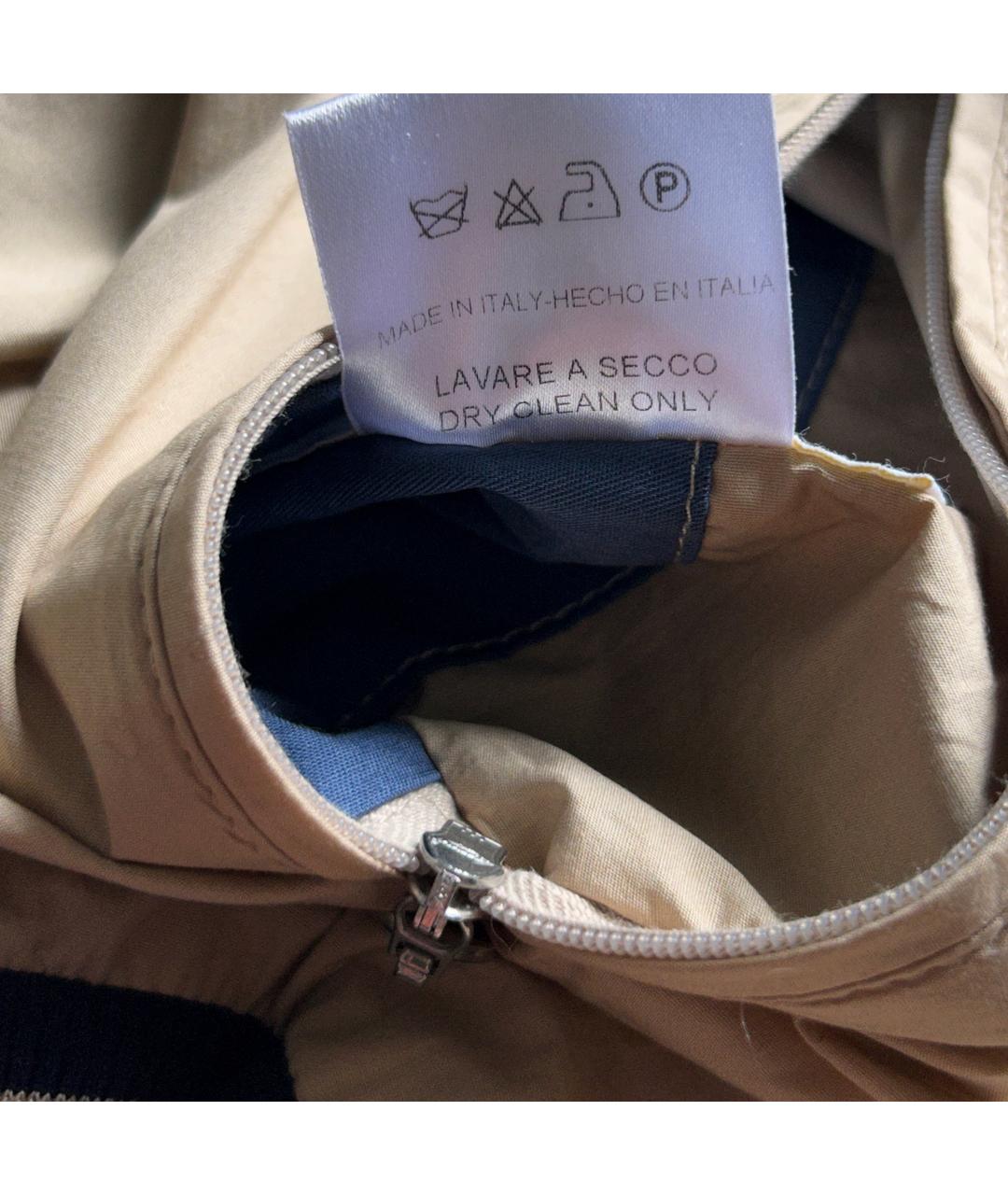 BRIONI Бежевая хлопковая куртка, фото 9