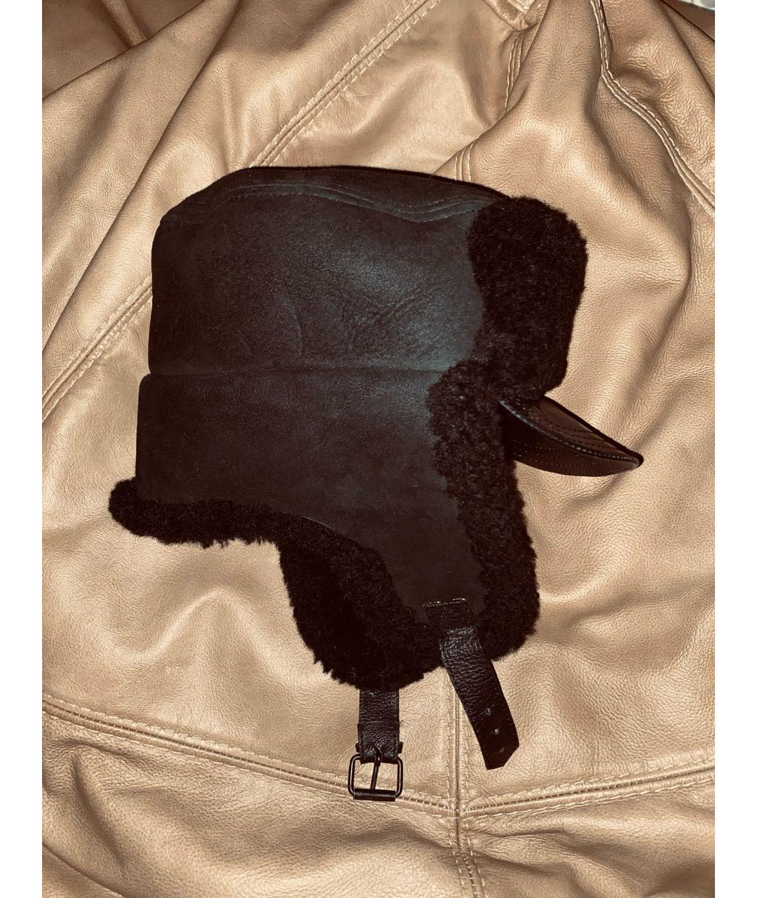 BALENCIAGA Черная шапка, фото 4