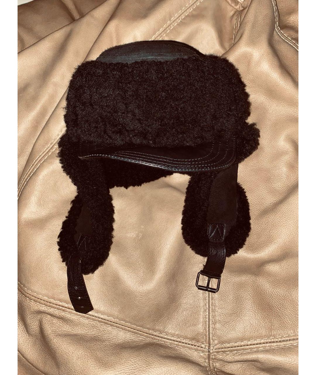 BALENCIAGA Черная шапка, фото 3