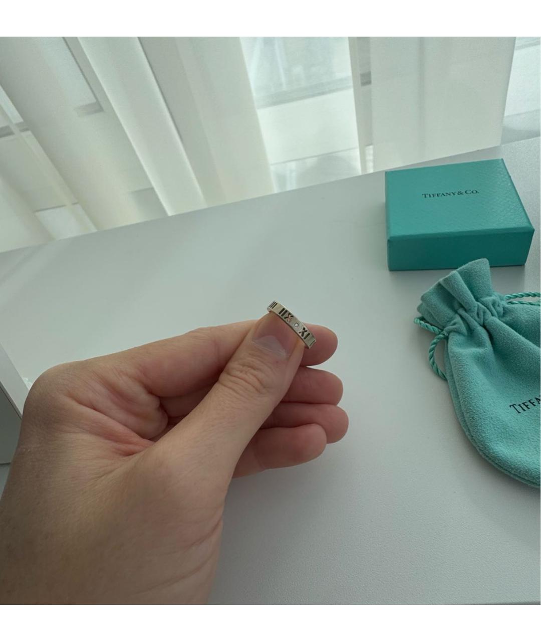 TIFFANY&CO Кольцо из белого золота, фото 4
