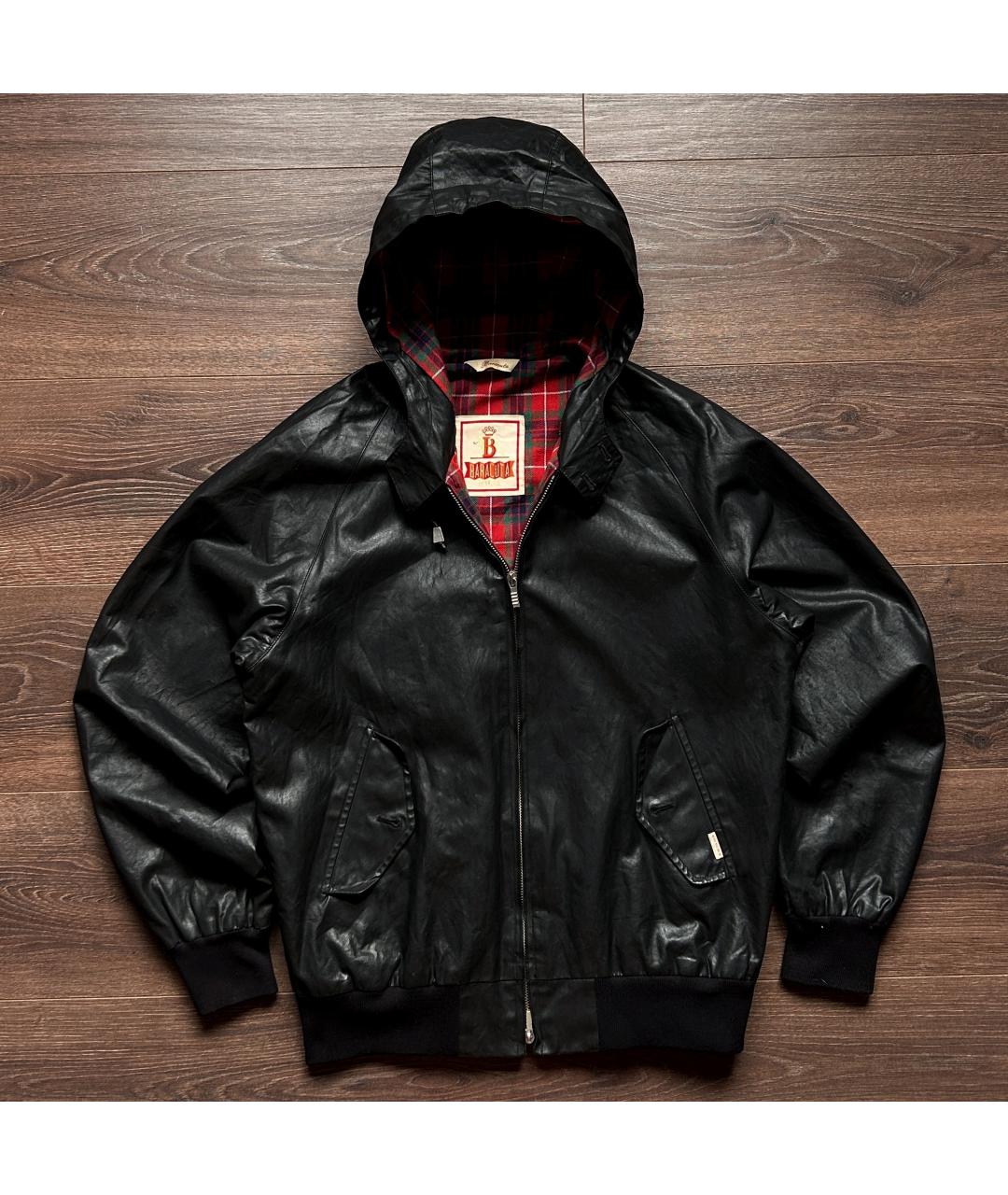 BARRACUTA Черная хлопковая куртка, фото 10