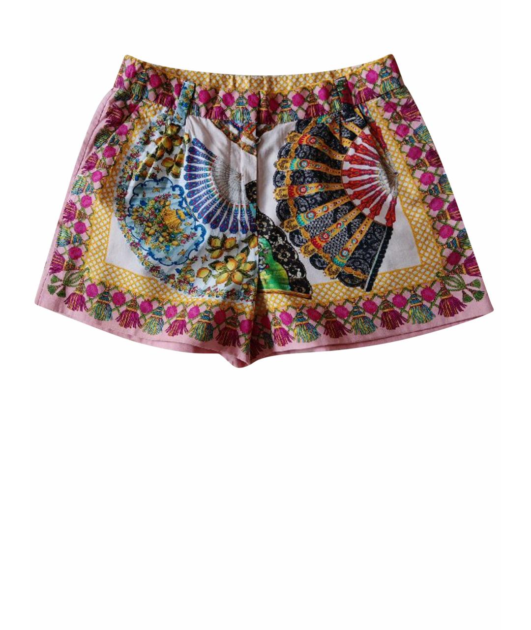 DOLCE & GABBANA KIDS Мульти хлопковые брюки и шорты, фото 1