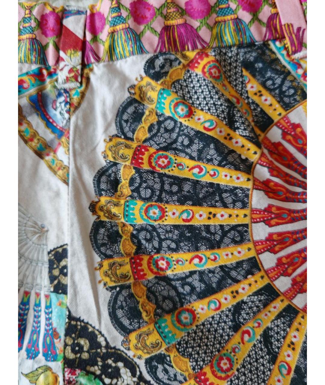 DOLCE & GABBANA KIDS Мульти хлопковые брюки и шорты, фото 5