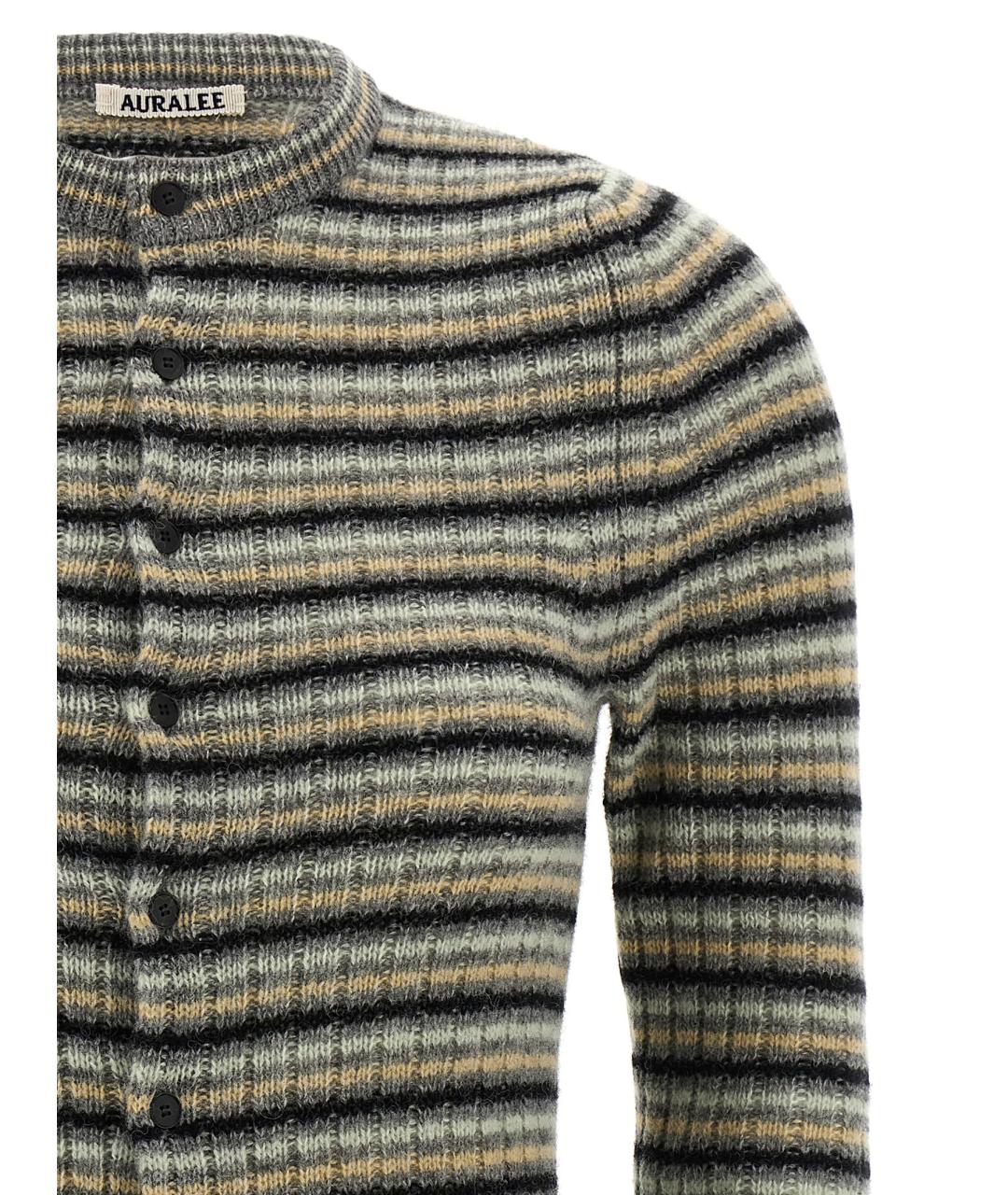 AURALEE Мульти шерстяной кардиган, фото 3