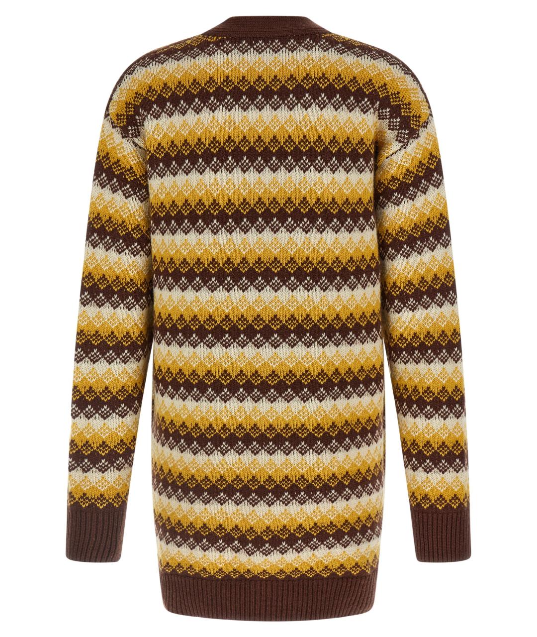 AURALEE Мульти кашемировый кардиган, фото 2