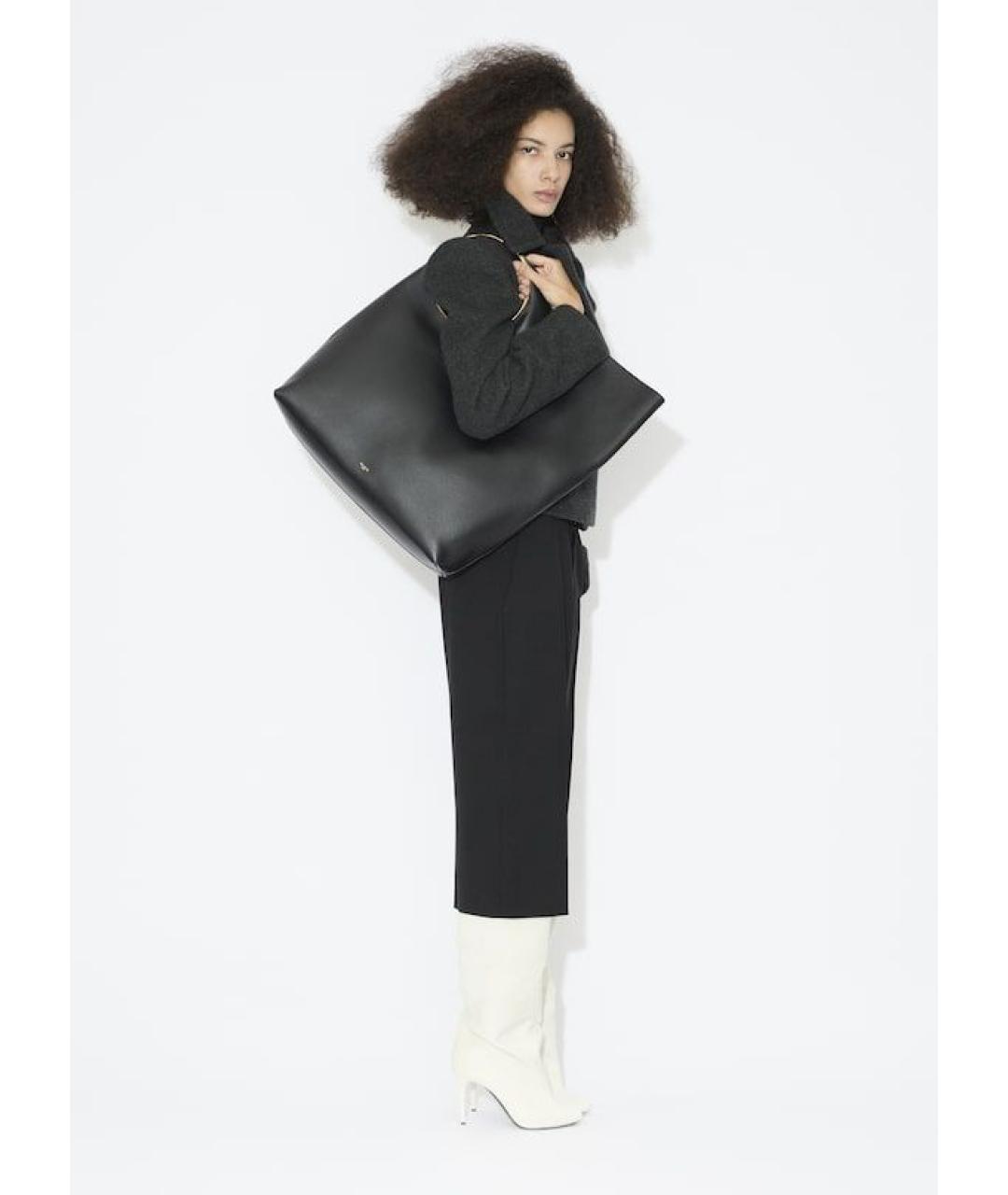 ALAIA Черная вискозная блузы, фото 4