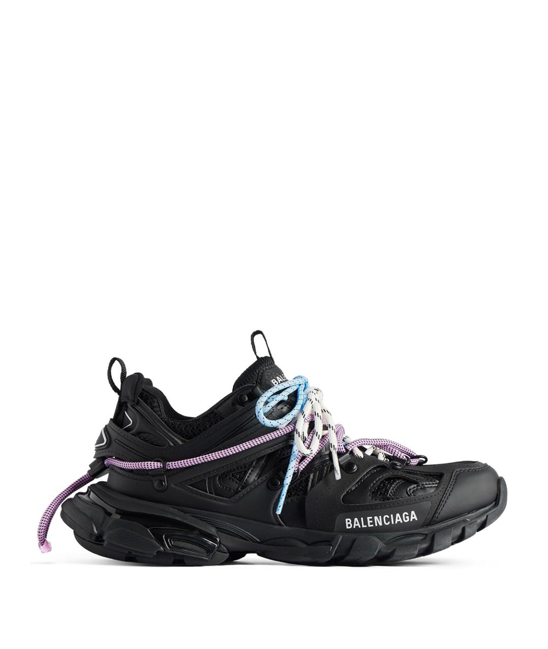 BALENCIAGA Черные синтетические кроссовки, фото 1