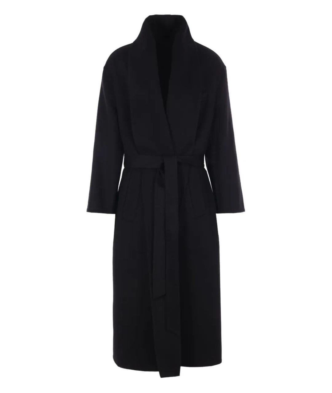 TOM FORD Черное шерстяное пальто, фото 1