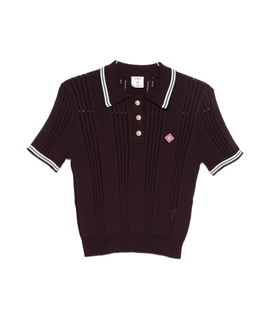 CASABLANCA Красный хлопковый джемпер / свитер, фото 1