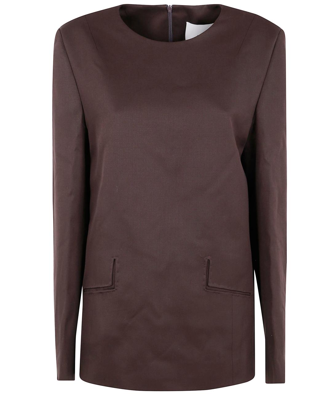 entire studios Коричневая шерстяная блузы, фото 1