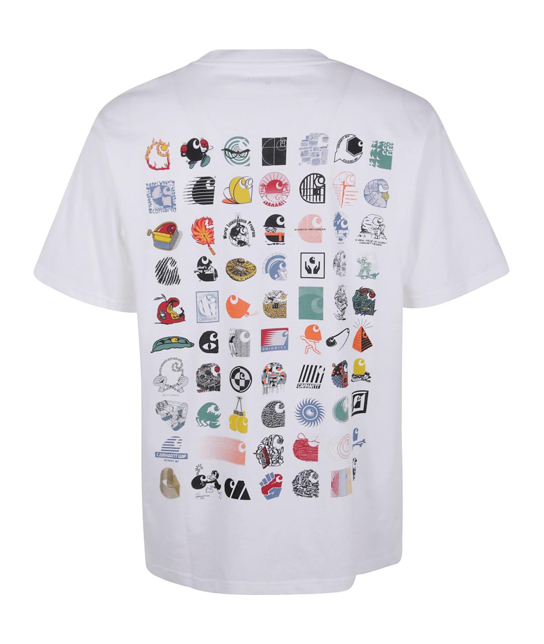 CARHARTT WIP Белая хлопковая футболка, фото 2