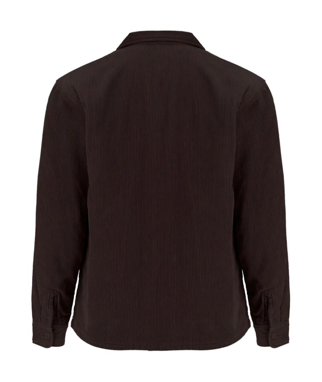 CARHARTT WIP Коричневая хлопковая куртка, фото 2