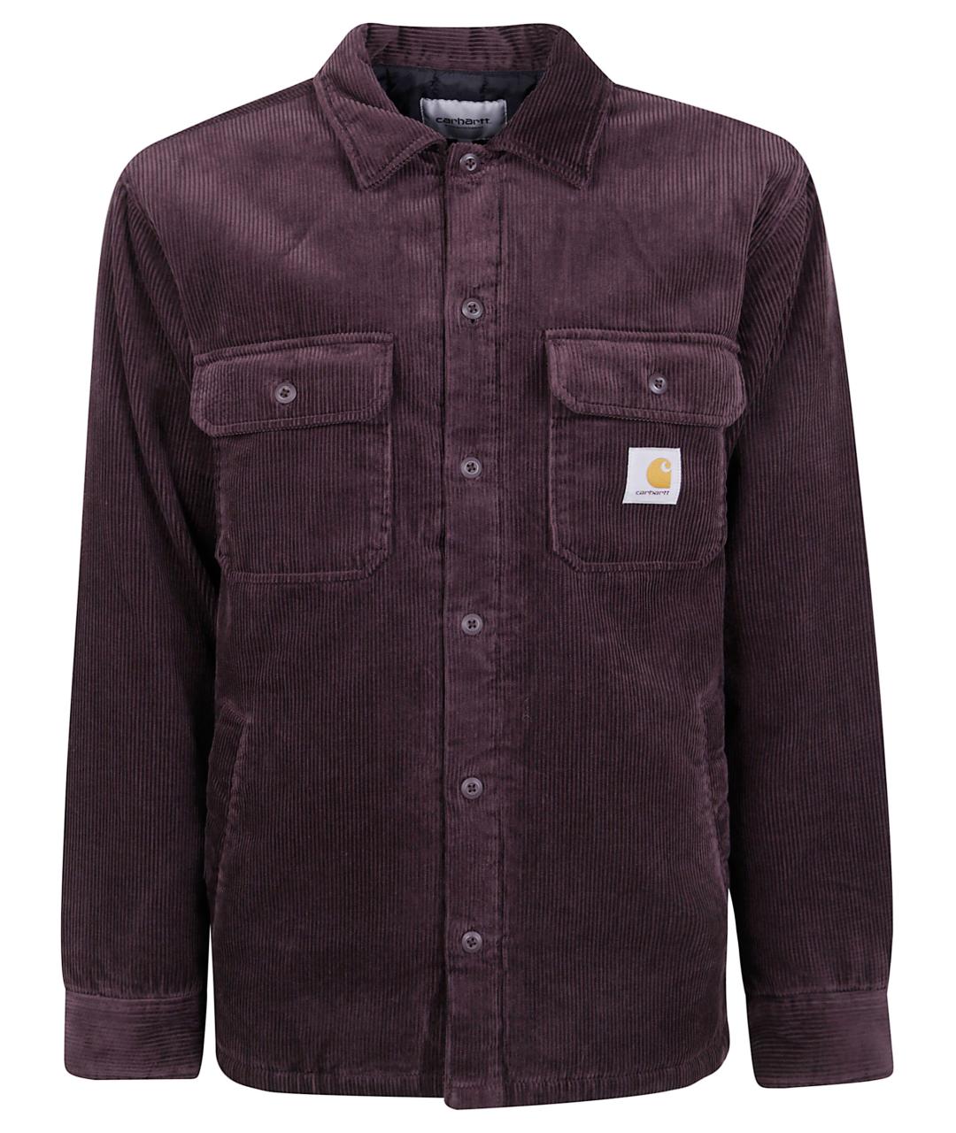 CARHARTT WIP Коричневая хлопковая куртка, фото 4