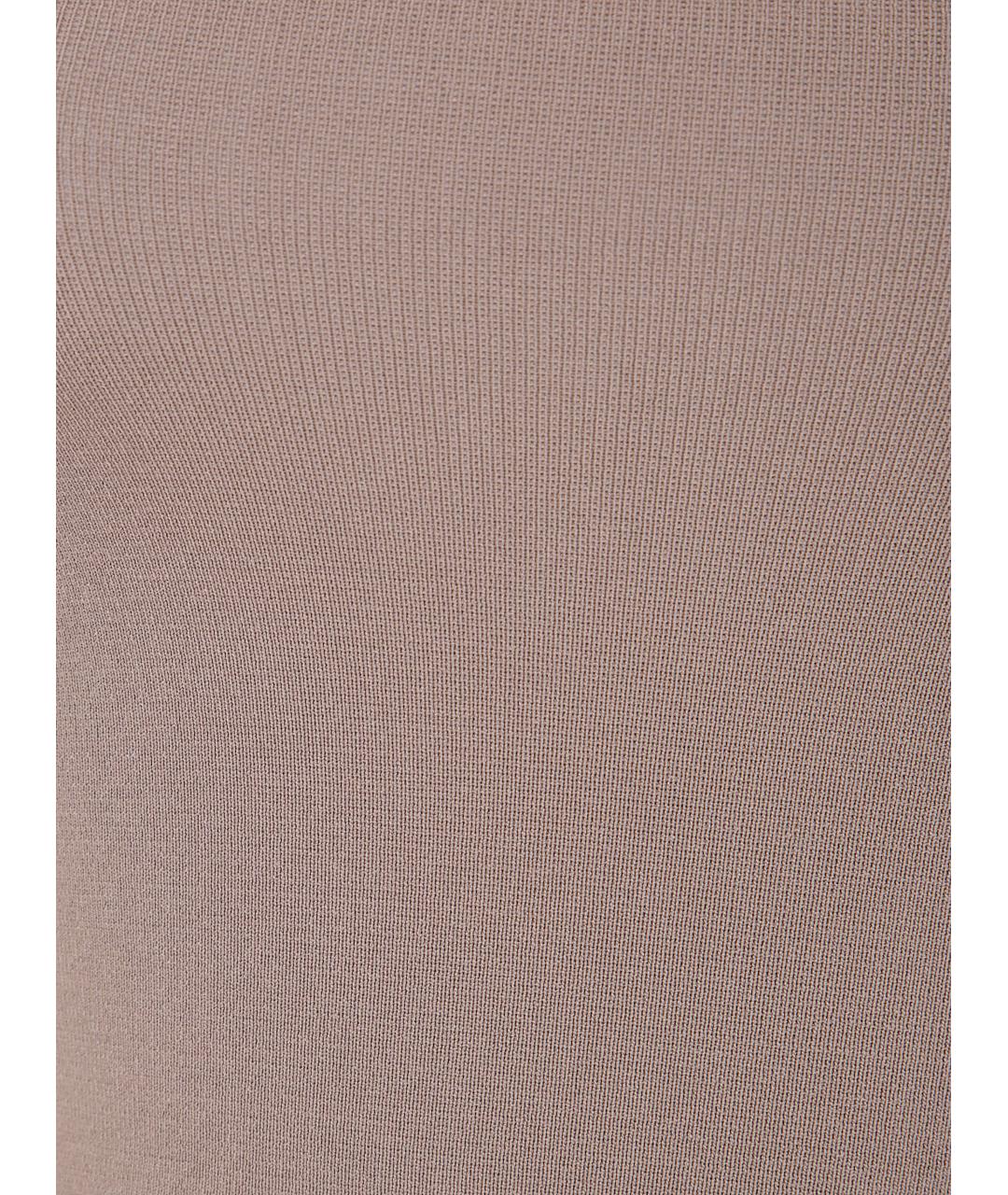 entire studios Коричневая вискозная майка, фото 3