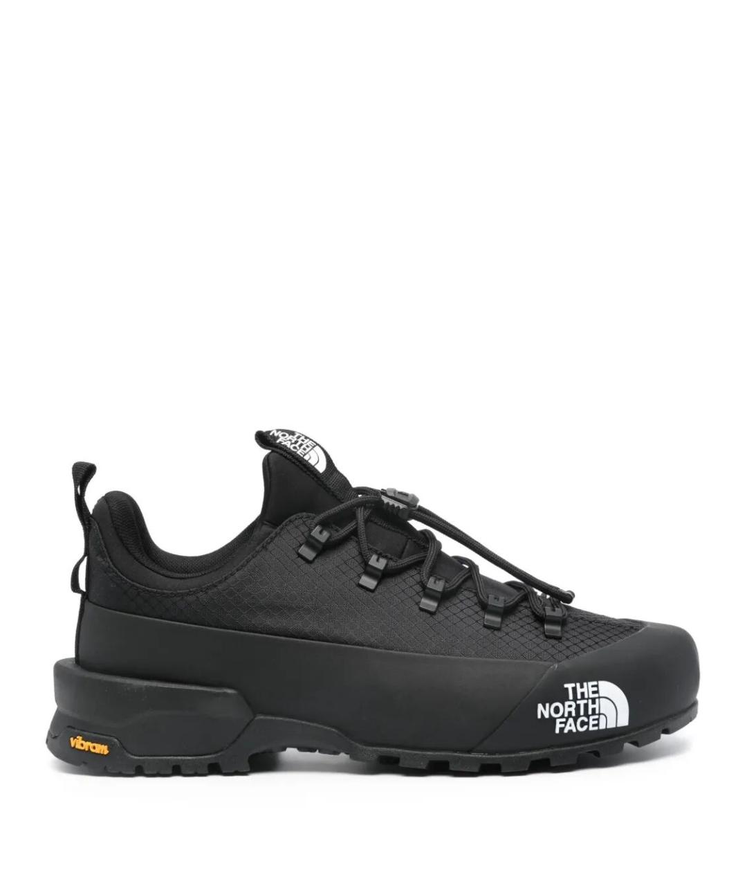 THE NORTH FACE Черные синтетические низкие кроссовки / кеды, фото 5