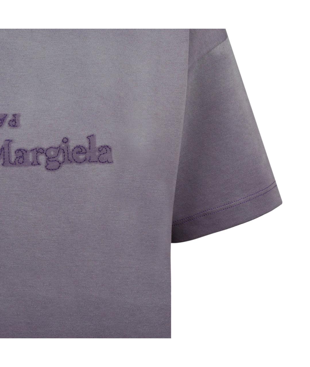 MAISON MARGIELA Мульти хлопковая футболка, фото 4