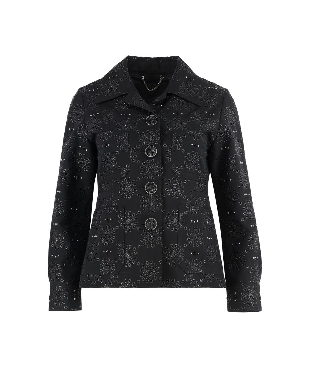 MARC JACOBS Черный полиэстеровый жакет/пиджак, фото 1