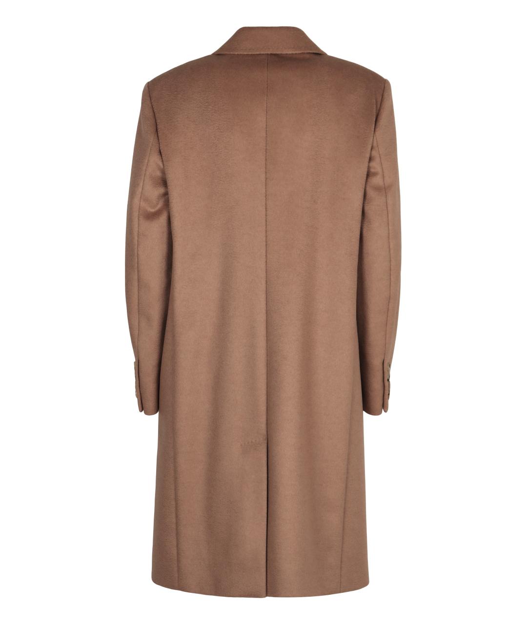 MAX MARA Бежевое шерстяное пальто, фото 2